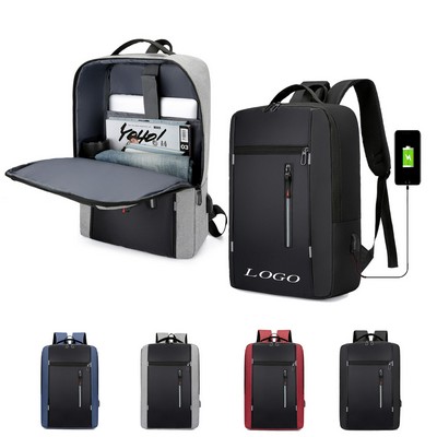 Laptop Backpack with USB Charging Port