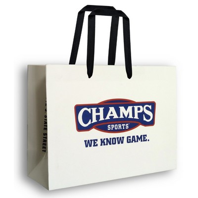 White Kraft Euro-Tote Bag (16''x6''x12'')