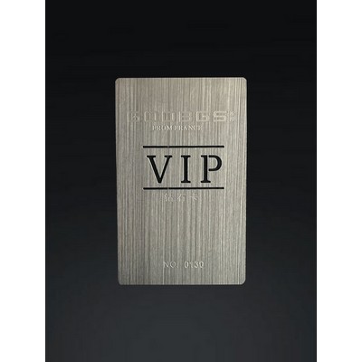 Vertical Brushed Card