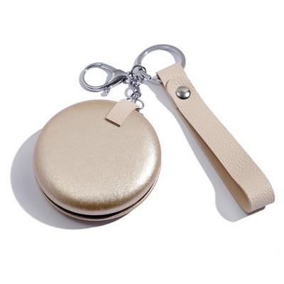 Compact Pocket Size Mirror w/ Keychain