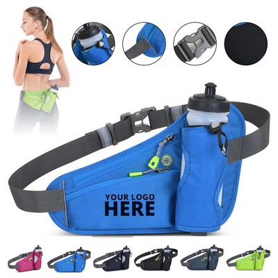 Waist Pack With Water Bottle Holder