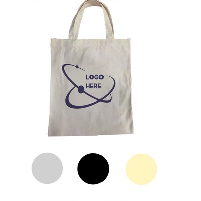 MOQ 50 PCS 12oz Cotton Canvas Tote Bag