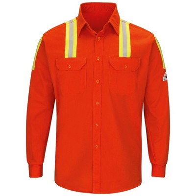 Bulwark™ 7 Oz. Enhanced Visibility Uniform Shirt - Orange