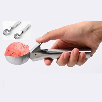 Metal Ice Cream Scoop With Trigger