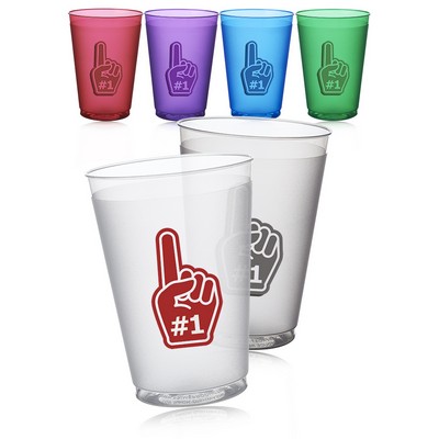 12 oz. Flex Frosted Plastic Stadium Cups