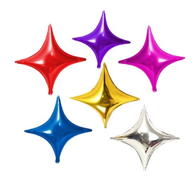 Multi-Color Star Shaped Aluminum Foil Balloon