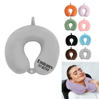 Comfort Microbead Travel Neck Pillow