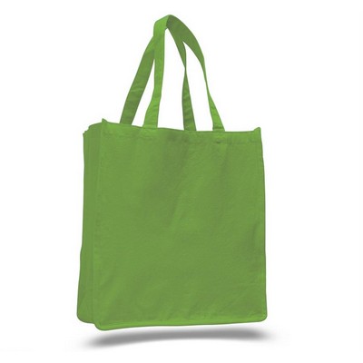 Canvas Jumbo Shopper Gusset Bag