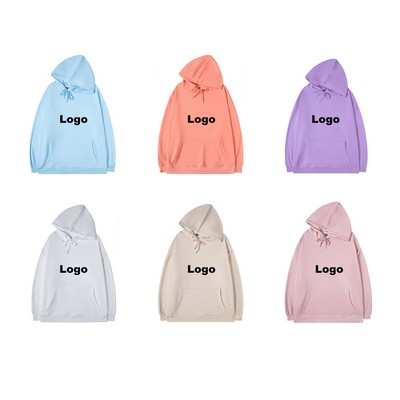 Hooded Sweatshirt Hoodies Pullover With Kangaroo Pocket