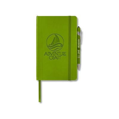 CORE365 Soft Cover Journal and Pen Set