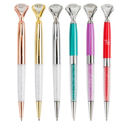 Luxury Diamond Twist Ballpoint Pen