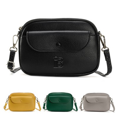 PU Leather Crossbody Phone Bag