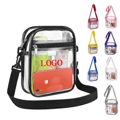 PVC Bag Transparent Crossbody Purse