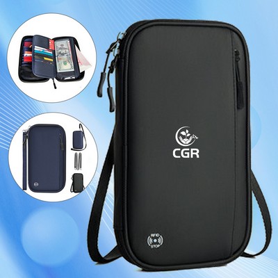 RFID-Protected Travel Document Organizer