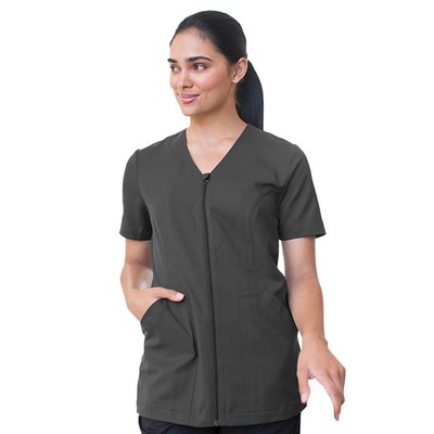 Edwards Industries - Women's Stretch Full-Zip Tunic Shirt