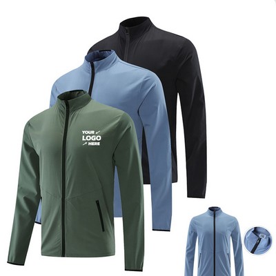 Men's Full-Zip Softshell Winter Jacket