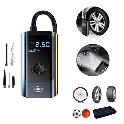 Portable Smart Tire Inflator With Digital