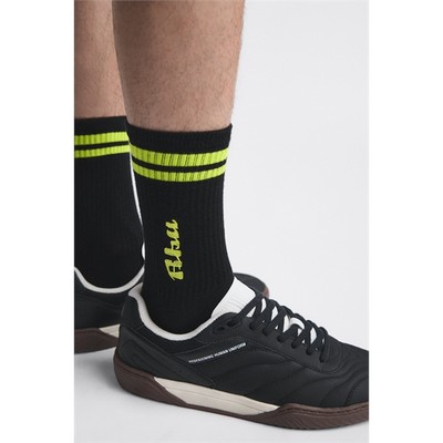 High Performance Thick Crew Socks with Embroidered logo