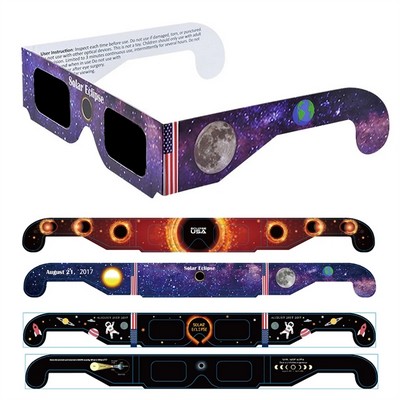 Paper Solar Eclipse Glasses