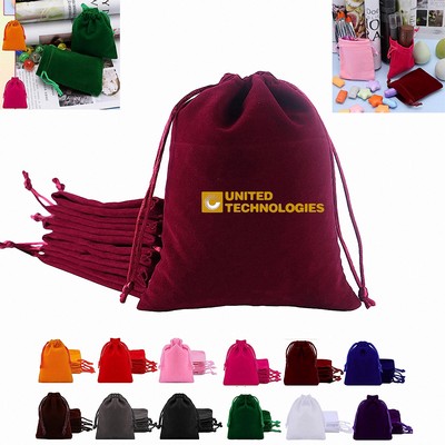 Velvet Jewelry Drawstring Gift Bag