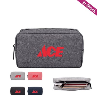 Large Portable Electronic Organizer Pouch Storage Bag