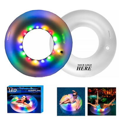 LED Inflatable Pool Float for Adult