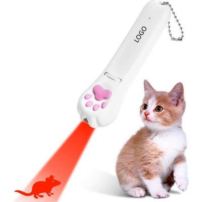 Mini Cat Toys LED Laser Pointer USB Rechargeable