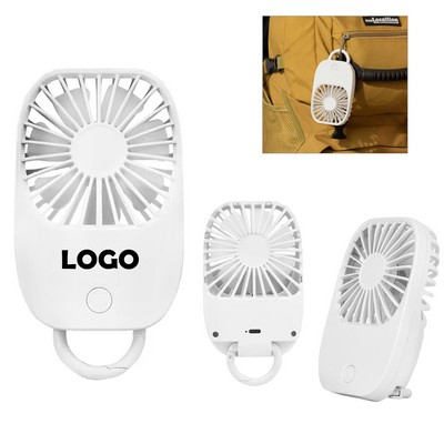 Handheld Rechargeable Table Fan