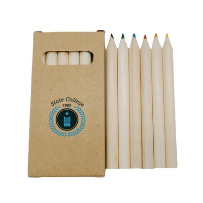 6 Piece Colored Pencil Set in Box