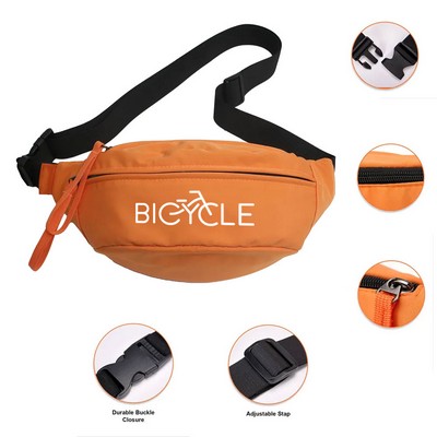 Waterproof Fanny Pack Customize Logo Nylon Bum Bags