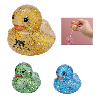 Glitter Rubber Ducks