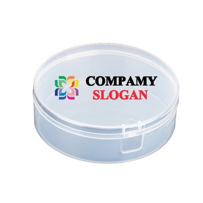 Round Clear Plastic Box