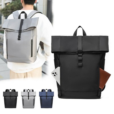 Roll Top Laptop Backpack