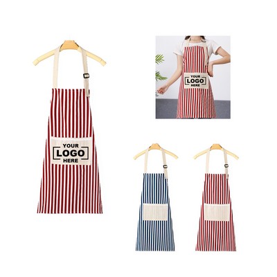 Striped Cooking Apron