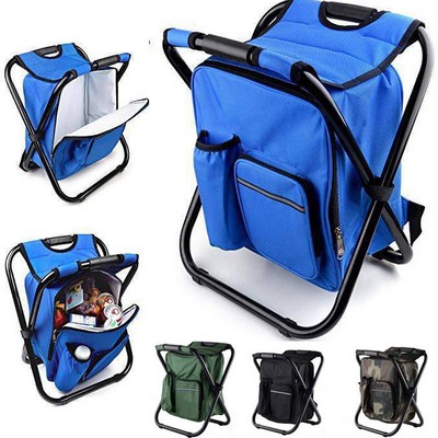 Portable Folding Stool Backpack