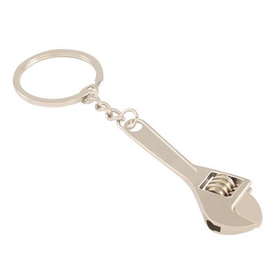 Zinc Alloy Mini Wrench Keychain Charm