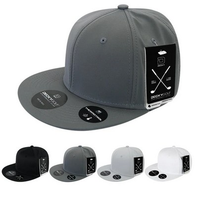 Decky Sleek H2O Snapback Flat Bill Golf Sports Cap