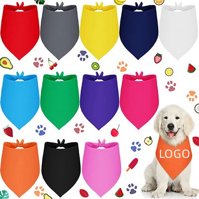 17 Inch Polyester Sublimation Pet Bandana