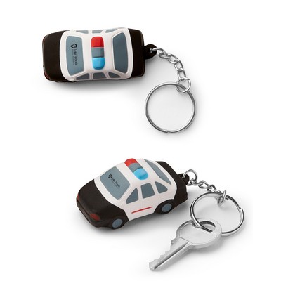 Police Car Stress Reliever Keychain