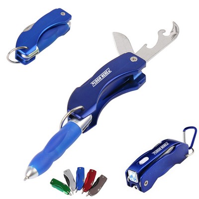 6 IN 1 Folded Pen With Multi Tools