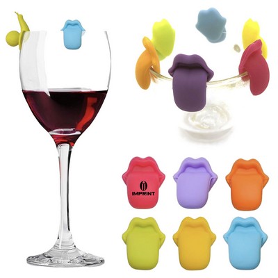 Wine Tongue Silicone Drink Markers