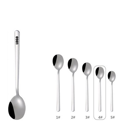 5.55" Silver Dessert Coffee Spoon