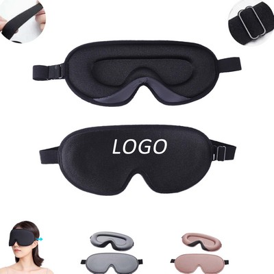 Adjustable Memory 3D Foam Blackout Eye Mask