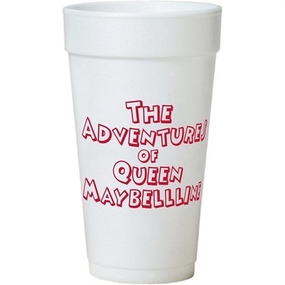 20 Oz. Tall White Styrofoam Coffee Cup