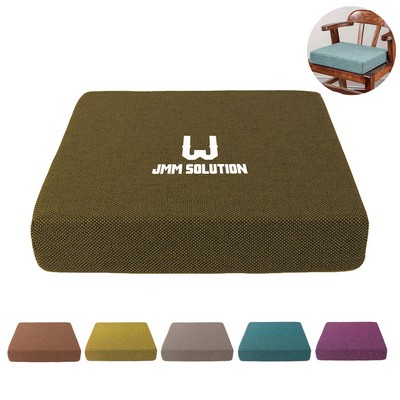 Linen and thickened sponge cushion