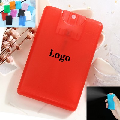 20ml Credit Card Shaped Spray Bottle