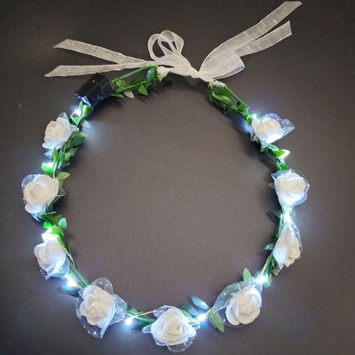 LED Flower Crown Headbands - Blank