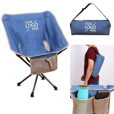 Foldable Outdoor Moon Chair for Camping and Relaxation