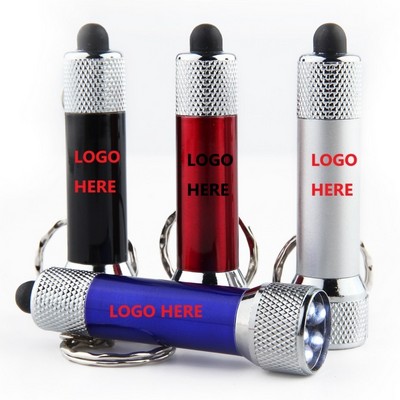 5 LED Small Pocket Torch Flashlight With Keychain