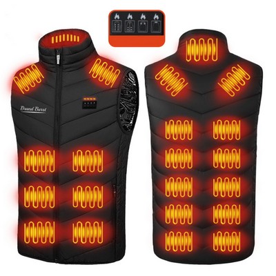 Down Heated Jacket 21 Areas